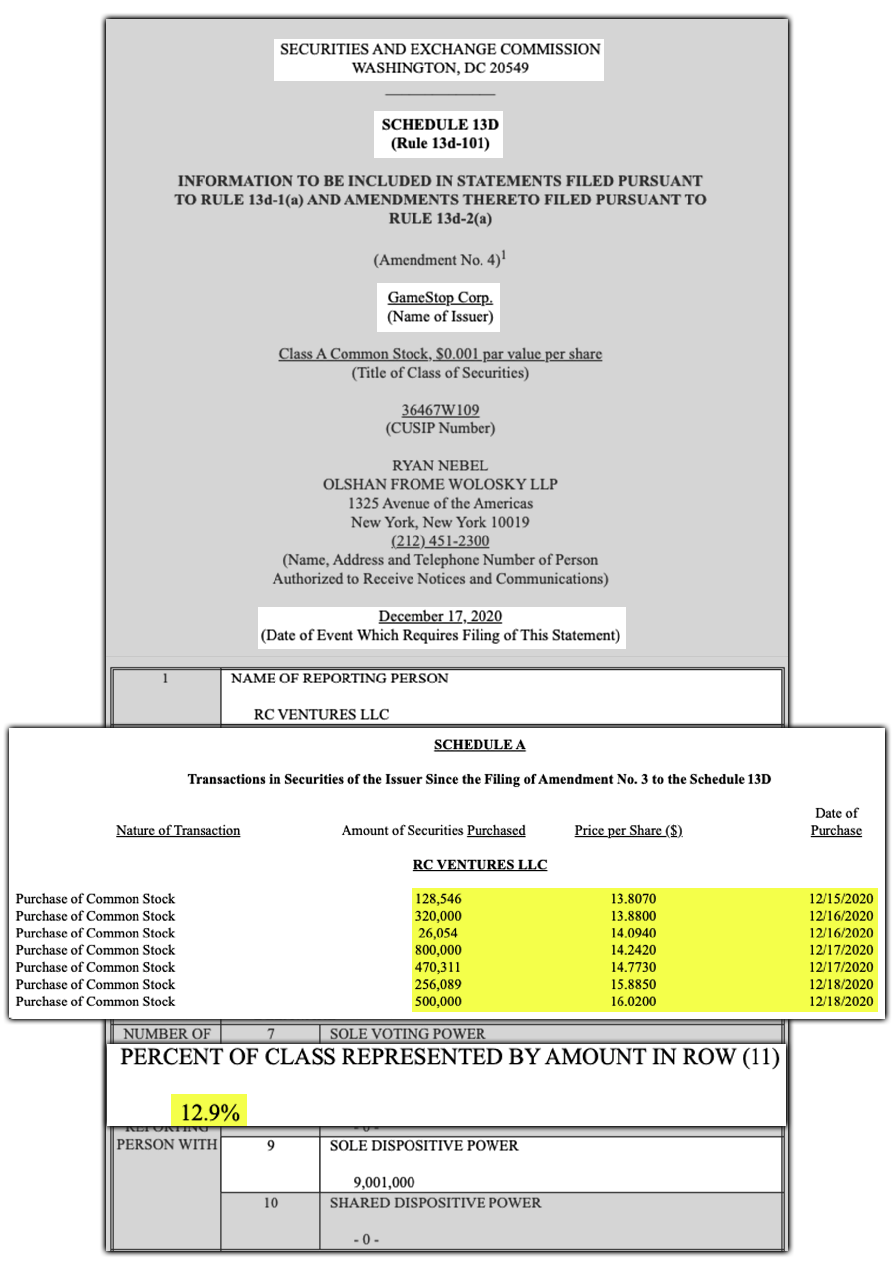 Ryan Cohen Increases Stake GameStop Due Diligence •