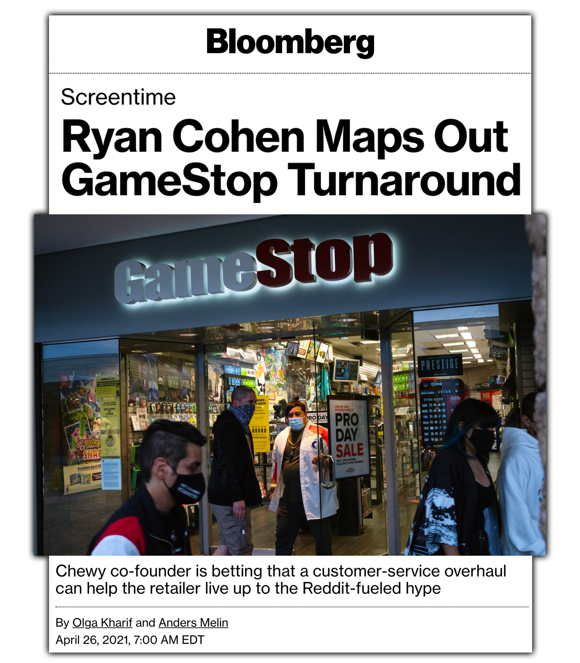 How a Reddit User and His Friends Helped Fuel the GameStop Frenzy