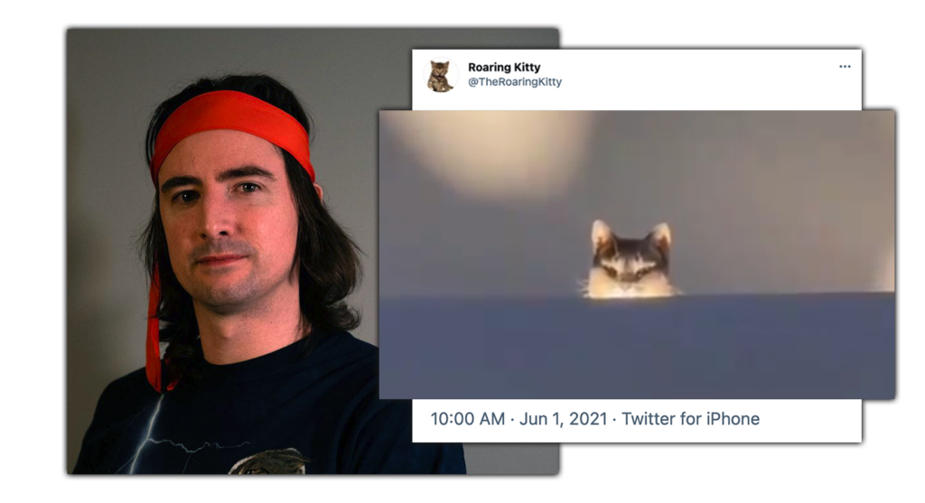 Roaring Kitty Returns, Shares All-Seeing Cat | GameStop Due Diligence