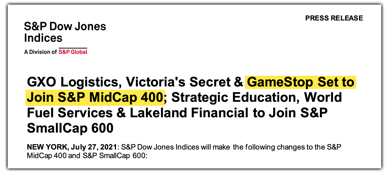 Joe Fonicello GameStop Due Diligence •