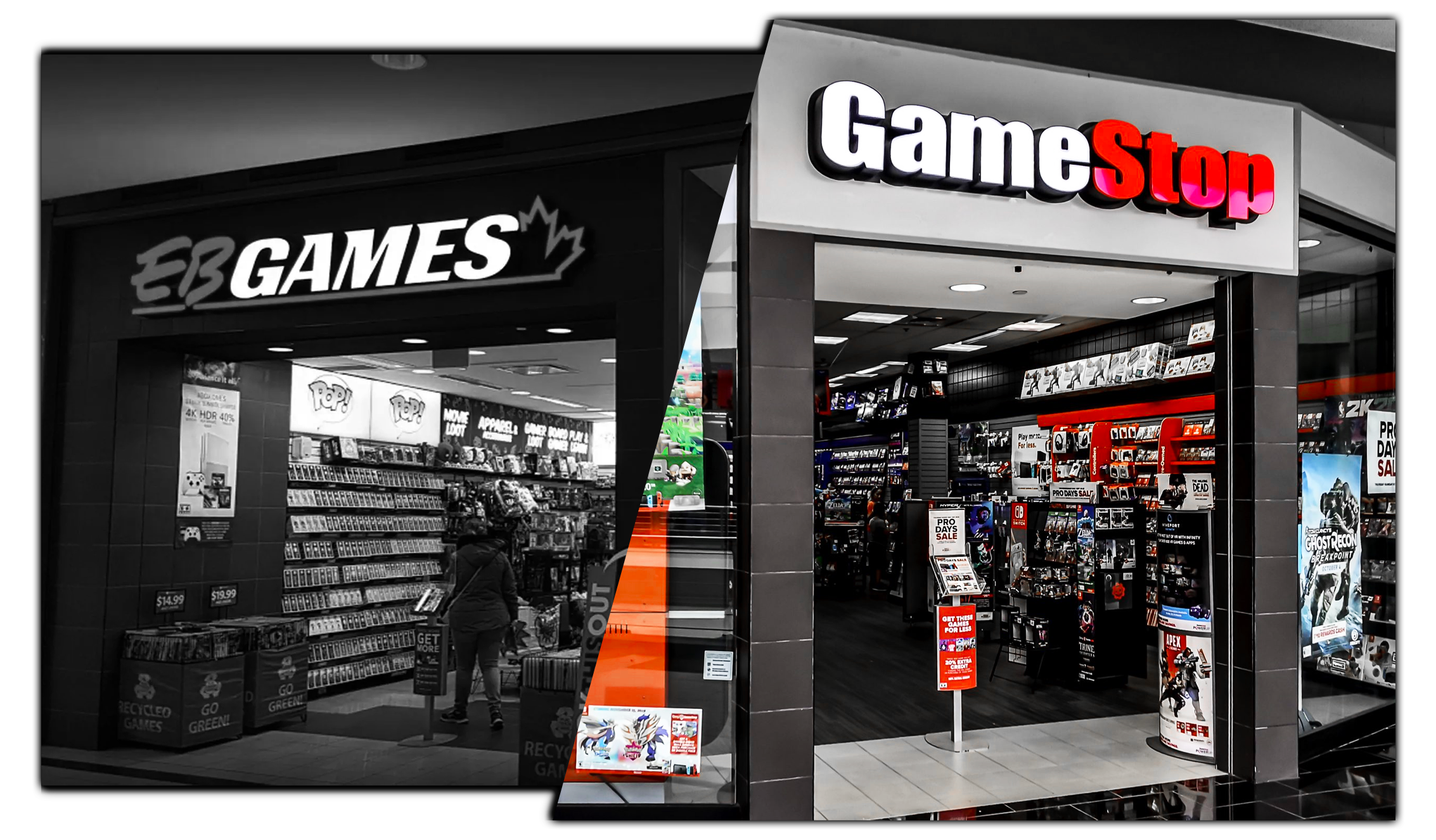 EB Games Stores to be Rebranded as GameStop in Canada 