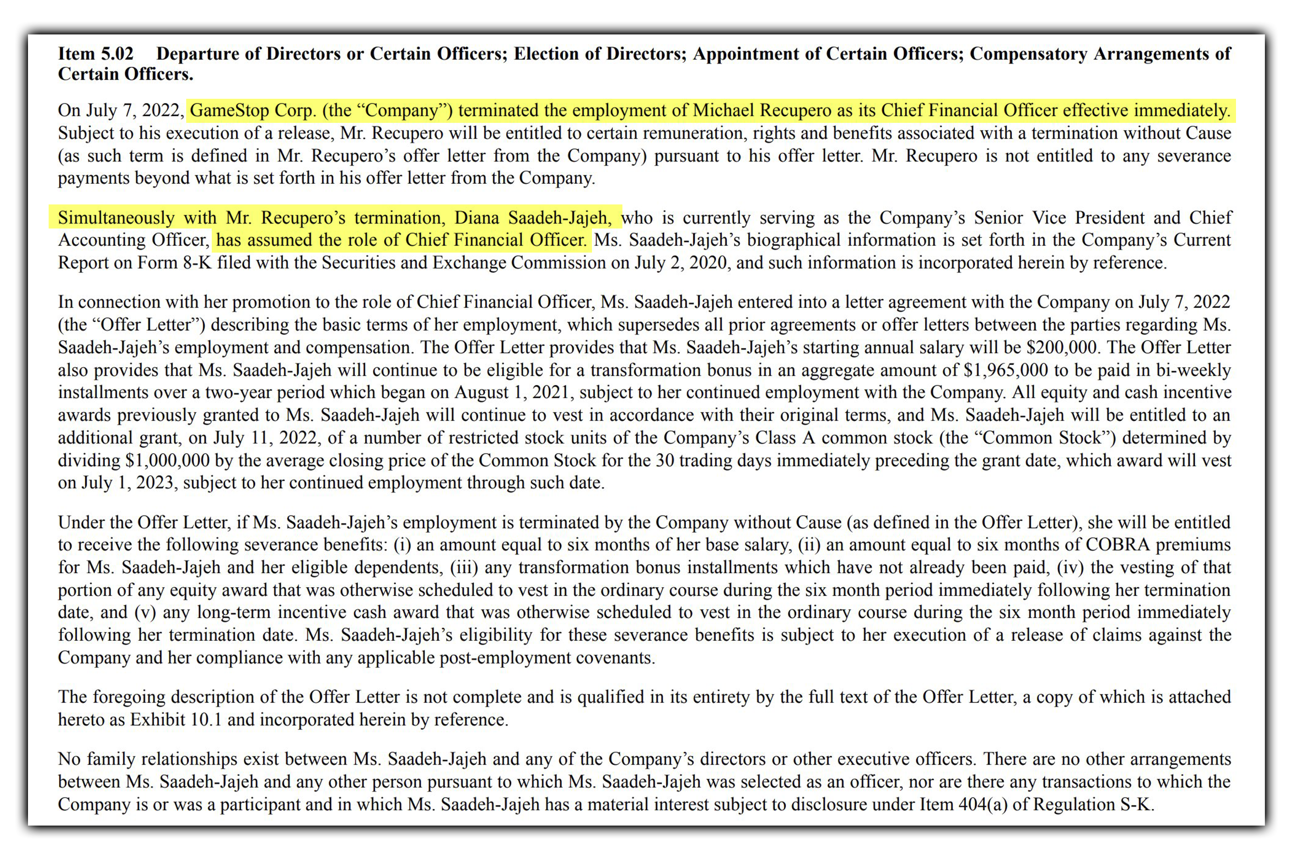 GameStop CFO Fired by Ryan Cohen, Push Towards Profitability Unveiled